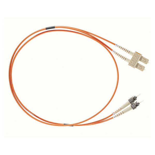 1M Sc St Om1 Multimode Fibre Optic Cable Orange