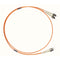 10M St St Om1 Multimode Fibre Optic Cable Orange