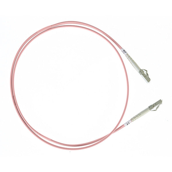 Lc Lc Om1 Multimode Fibre Optic Cable Salmon Pink