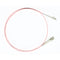 1M Lc Lc Om4 Multimode Fibre Optic Cable Salmon Pink