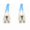2M Lc Lc Om4 Multimode Fibre Optic Cable Blue