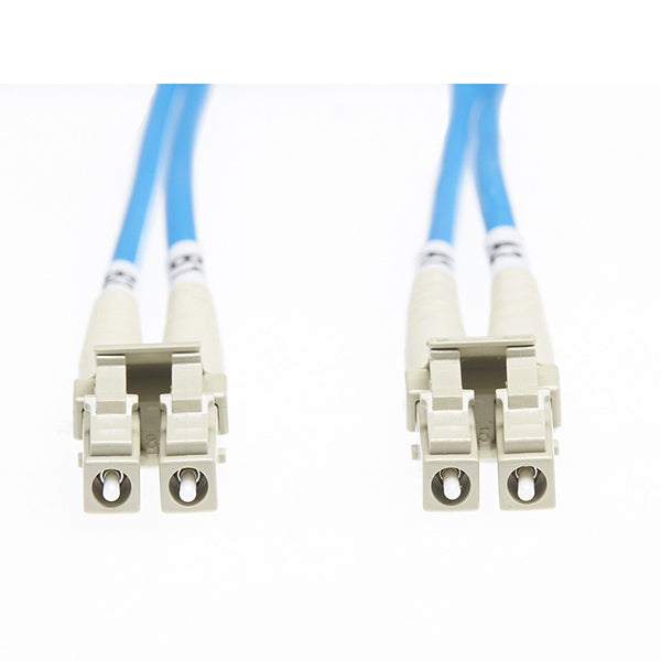 2M Lc Lc Om4 Multimode Fibre Optic Cable Blue