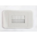 Brush Wall Plate -  White