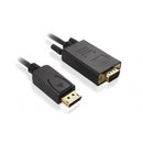 2m Displayport Male To Vga Male Cable
