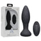 A-Play - Rimmer - Experienced - Rechargeable Silicone Anal Plug - Black USB Rechargeable Butt Plug with Remote