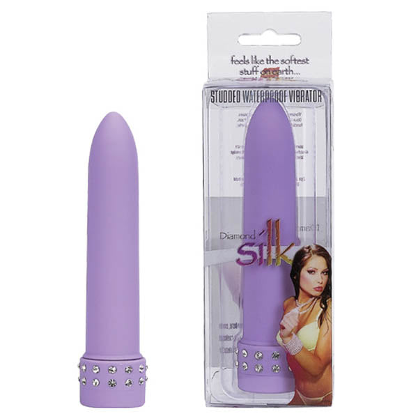 Diamond Silk Purple Vibrator