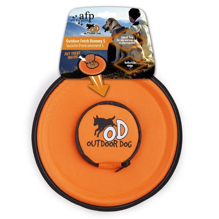 All For Paws Interactive Outdoor Fetch Frisbee Dummy With Treat, Pet Toys & Supplies, All For Paws - ozdingo