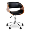 PU Leather Curved Office Chair