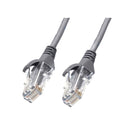 Pack Of 10 Cat 6 Ultra Thin Lszh Ethernet Network Cable Grey