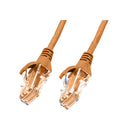 Cat 6 Ultra Thin Lszh Pack Of 50 Ethernet Network Cable Orange