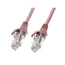 Cat 6 Ultra Thin Lszh Pack Of 50 Ethernet Network Cable Pink