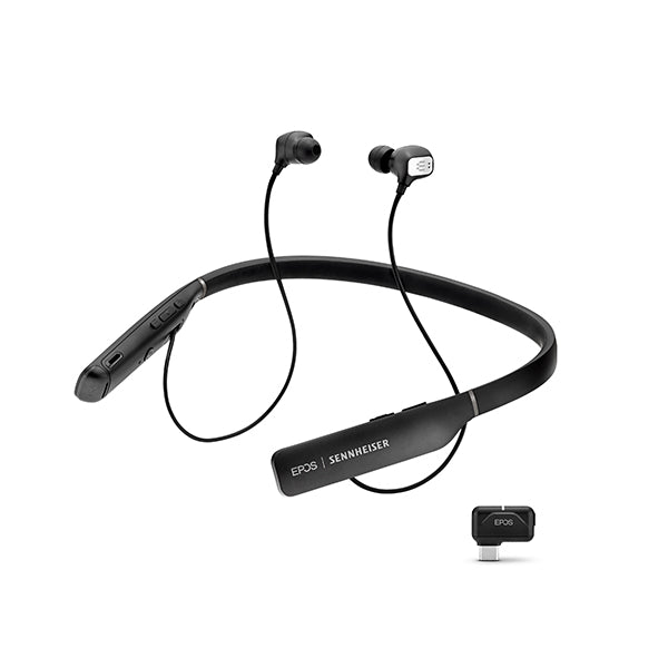 Adapt 461T Wireless Bt In Ear Neckband Uc Headset With Usb C Dongle