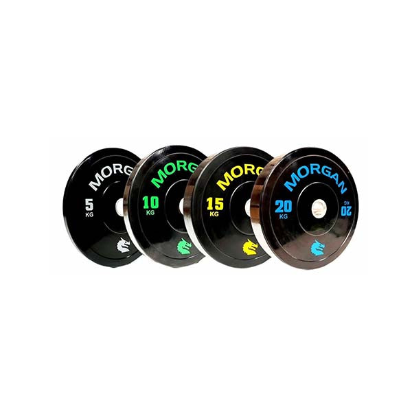 100Kg Morgan Olympic Bumper Plate Pack