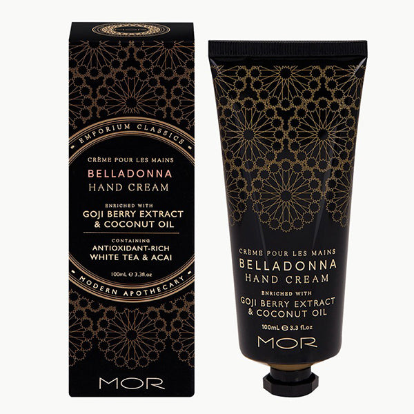 MOR 100Ml Emporium Classics Hand Cream Belladonna
