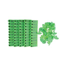 100 Pcs Cattle Ear Livestock Numbered Green Mini Tags