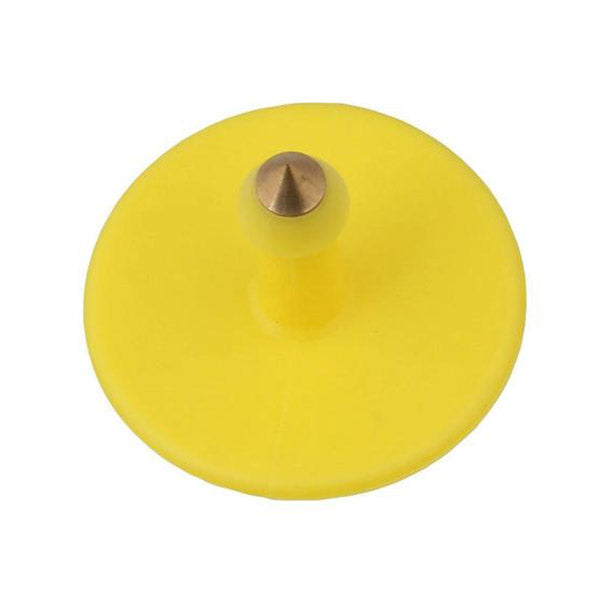 100 Pcs Cattle Ear Tags Yellow Small Animal Livestock Label