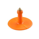 100 Pcs Cattle Ear Tags Orange Small Blank Livestock Label