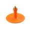 100 Pcs Cattle Ear Tags Orange Small Blank Livestock Label