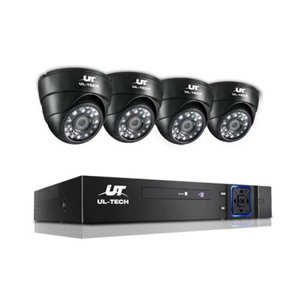 1080P Eight Channel CCTV Security Camera (4 Pcs)
