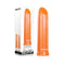 10 Cm Evolved Lip Service Usb Rechargeable Lipstick Vibrator Orange