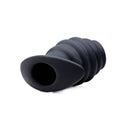 10 Cm Master Series Hive Ass Tunnel Hollow Plug Large Black