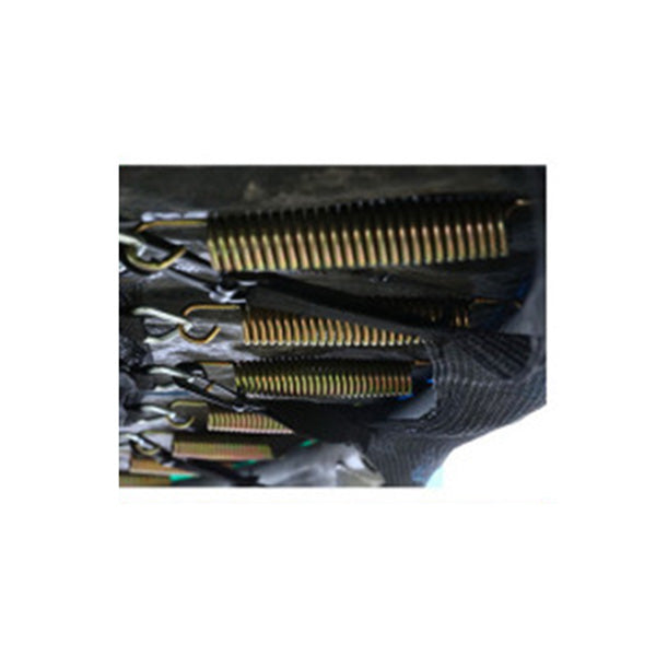 12 Feet Multi Coloured Trampoline With Safety Net Pad And Net Round