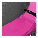 10Ft Trampoline Replacement Safety Pad And Net Round 8 Poles