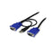 Startech 10 Ft Ultra Thin Usb Vga 2 In 1 Kvm Cable