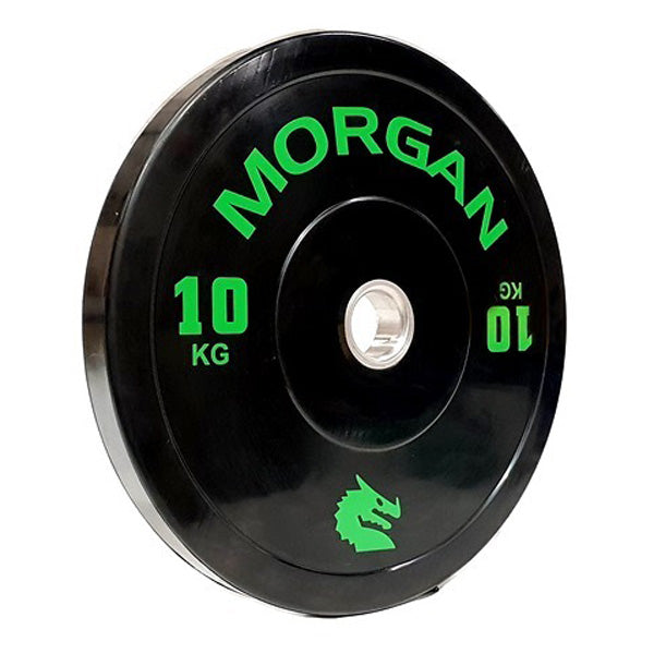 10Kg Morgan Olympic Bumper Plates Pair