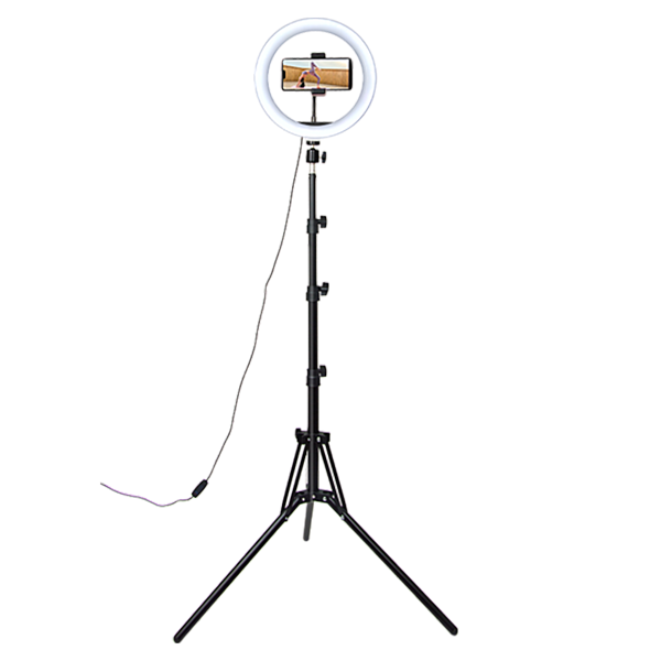 Led Selfie Ring Light With Tripod Stand Phone Holder