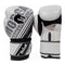 10Oz Morgan Aventus Leather Boxing Gloves White Black