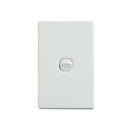 10 Pcs Elegant Wall Switch 1 Gang 250V 16A Vertical