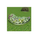 10 Pcs Lawn Fence Set Galvanised Steel