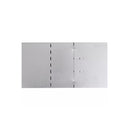 10 Pcs Lawn Fence Set Galvanised Steel