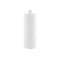 10X 250Ml Clear Hdpe Round Bottle Empty Plastic White Cap Storage