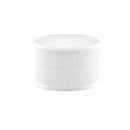 10X 250Ml Clear Hdpe Round Bottle Empty Plastic White Cap Storage