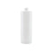 10X 500Ml Clear Hdpe Round Bottle Empty Plastic White Cap Storage