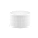 10X 500Ml Clear Hdpe Round Bottle Empty Plastic White Cap Storage