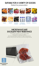 200X Commercial Grade Vacuum Sealer Food Sealing Storage Bags Saver 30X40Cm