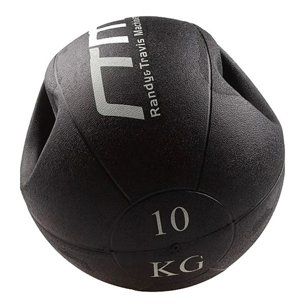 10Kg Double Handled Rubber Medicine Core Ball