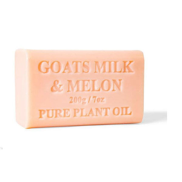 10x 200g Goats Milk Soap And Melon Goat Bar Skin Care Pure Natural