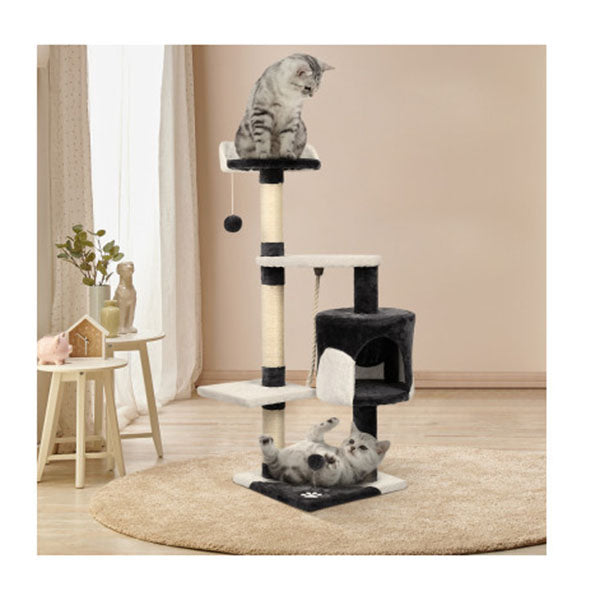 112Cm Cat Tree Scratching Post Tower
