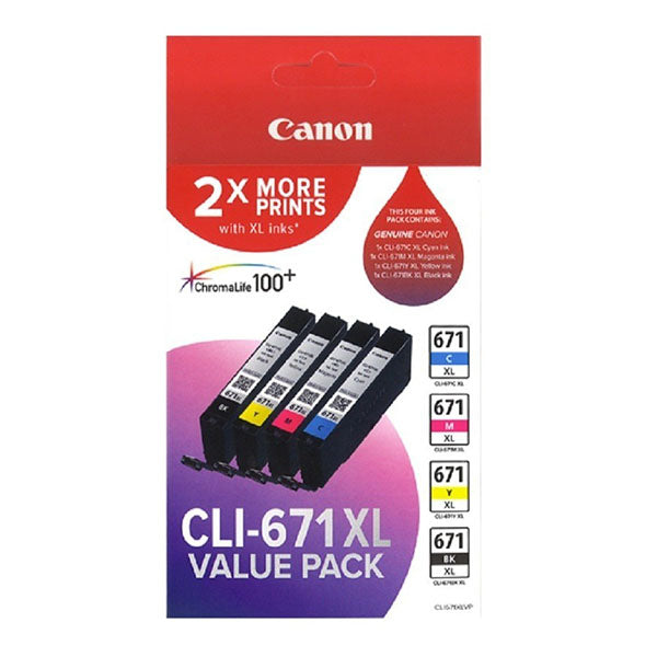 Canon Cli671 Value Pack