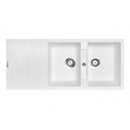 1160X500Mm Granite Kitchen Laundry Sink Double Bowl With Drainer Board