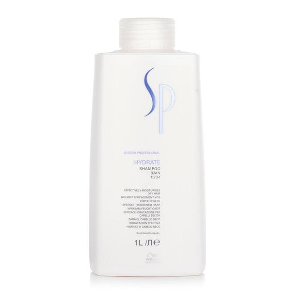 Wella Sp Hydrate Shampoo Effectively Moisturises Dry Hair 1000Ml