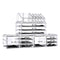 11 Drawers Clear Acrylic Tower Organiser Cosmetic Jewellery Storage
