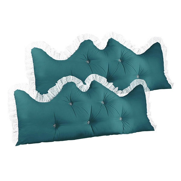 180Cm Blue Princess Headboard Pillow