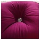 180Cm Burgundy Princess Headboard Pillow