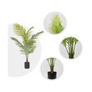 120 Cm Green Artificial Indoor Rogue Areca Palm Tree