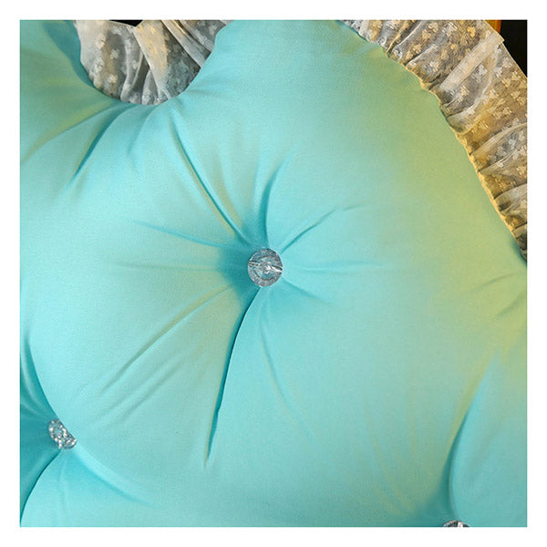 120Cm Light Blue Princess Headboard Pillow